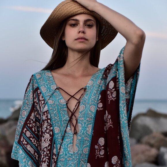 Bohemian Queen Maxi Kaftan - Picture 1 of 11